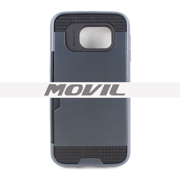 NP-2396 2 en 1 tpu    pc funda  para Samsung Galaxy S6-12